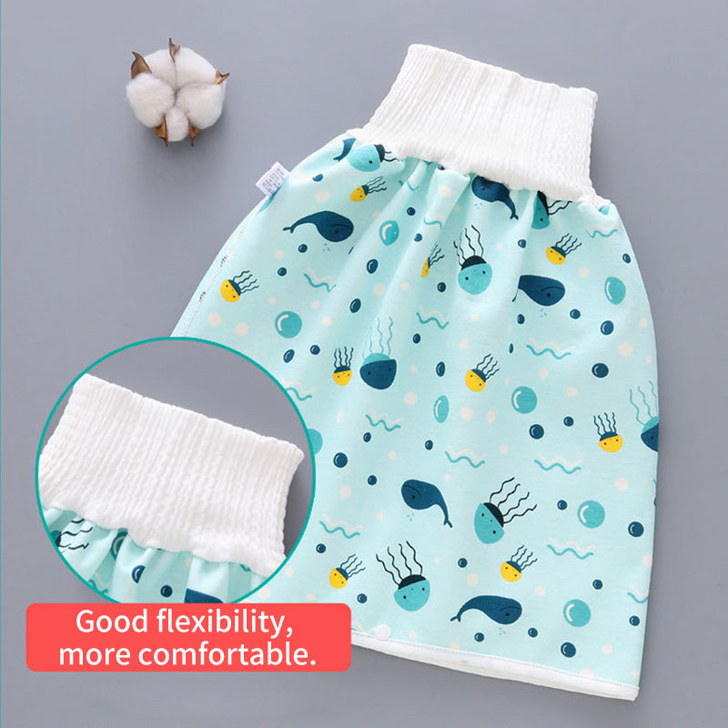 Infant Leak Proof Urine Traiing Baby Diaper Waterproof Cotton Diaper Pants for Baby Breathable Training Pants Toddler Nappy - Eleven Express