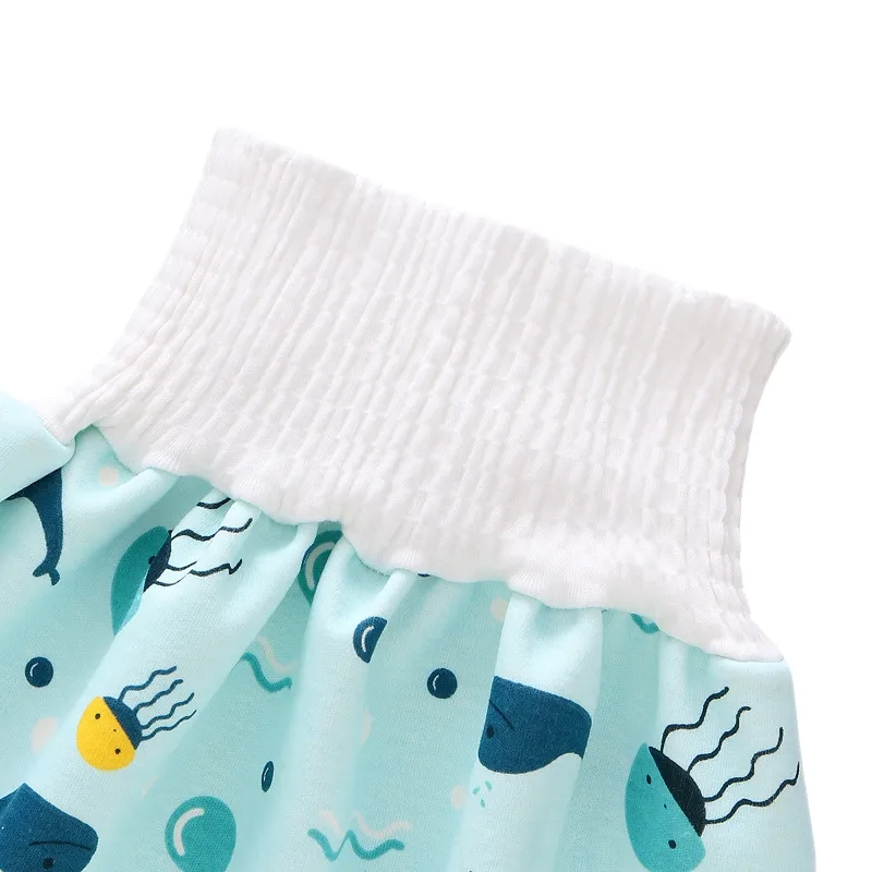 Infant Leak Proof Urine Traiing Baby Diaper Waterproof Cotton Diaper Pants for Baby Breathable Training Pants Toddler Nappy - Eleven Express