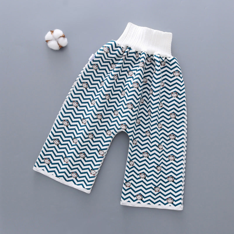 Infant Leak Proof Urine Traiing Baby Diaper Waterproof Cotton Diaper Pants for Baby Breathable Training Pants Toddler Nappy - Eleven Express