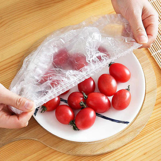 100PCS DISPOSABLE FOOD COVER - Eleven Express