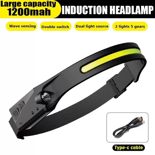 Ultra-Powerful LED Sensor Headlamp ✨ - Eleven Express