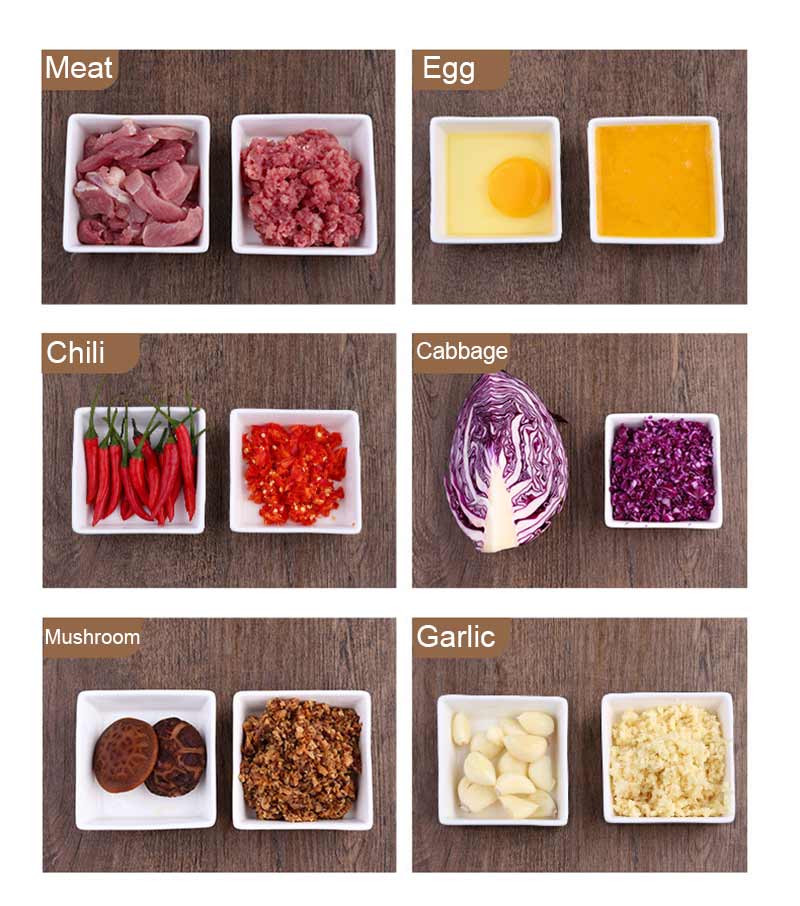 Hand Food Chopper, Vegetable Quick Chopper Manual Food Processor - Eleven Express