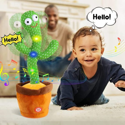 Cute Dancing And Talking Cactus Toy For Kids - Eleven Express